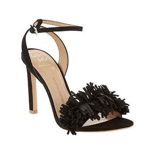 Banana Republic tassel heel sandals